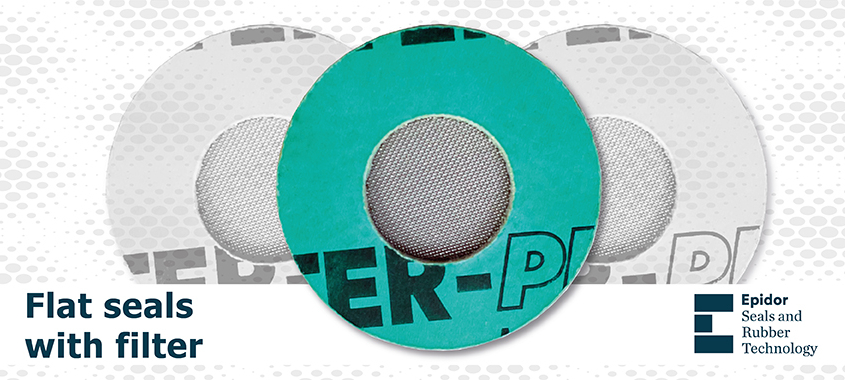 Flat Gasket with filter - Epidor SRT