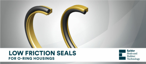 Low friction seals for o-ring housings
