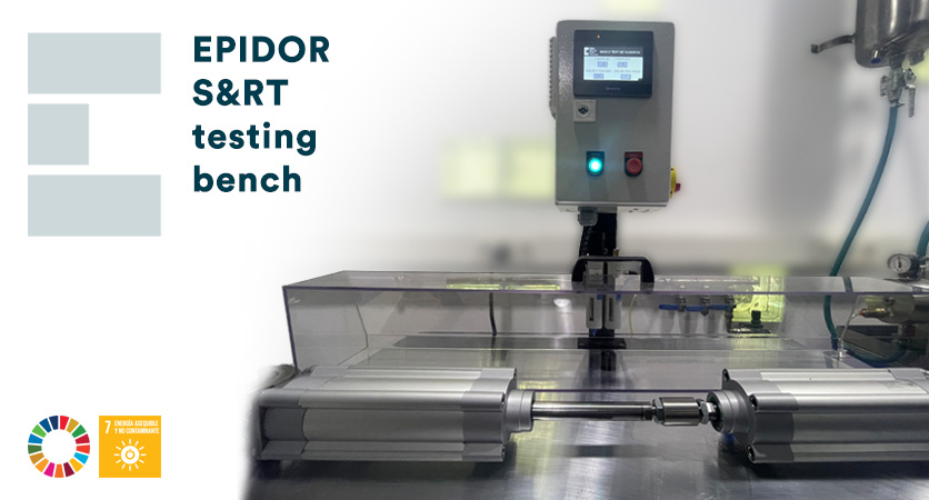 Testing bench Epidor Seals and Rubber Technology