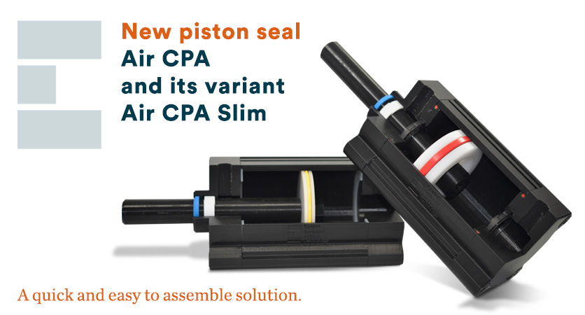 A quick and easy to assemble solution Air CPA piston seal